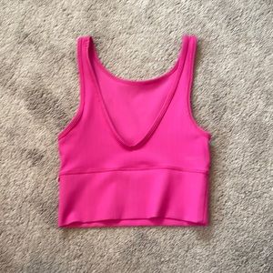 Lululemon powered pivot tank sonic pink